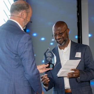 EOPA accepting 2024 Drive Electric Award